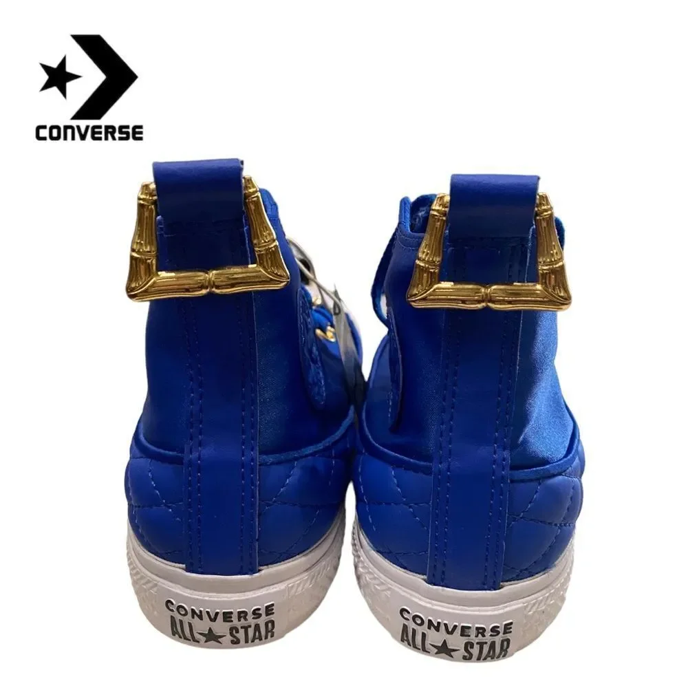 NEW Converse Chuck Taylor All Star Shine Blue Women's Sneakers 5 - Picture 5 of 6